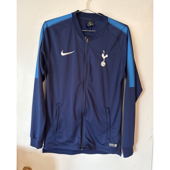 Nike Tottenham Hotspur Soccer Full Zip Training Track Jacket Dri-Fit | Small - Picture 1 of 12